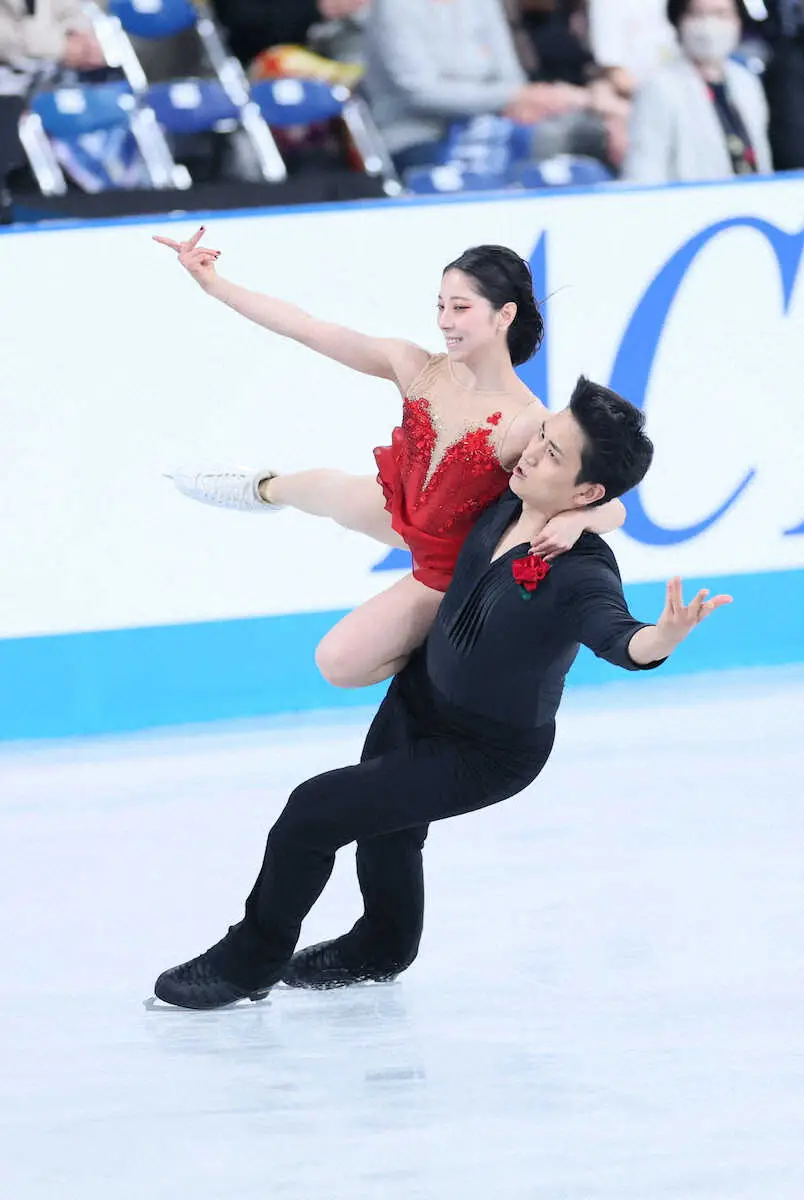 【画像・写真】“りくりゅう”が本番衣装で最終調整　午後7時24分から集大成のフリー　国別対抗戦