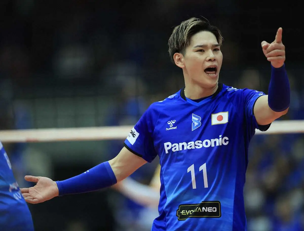 【画像・写真】【SVリーグ】大阪B・西田有志「今日で終わりじゃないかって…」　愛知に敗れ、ファイナルを前に終戦