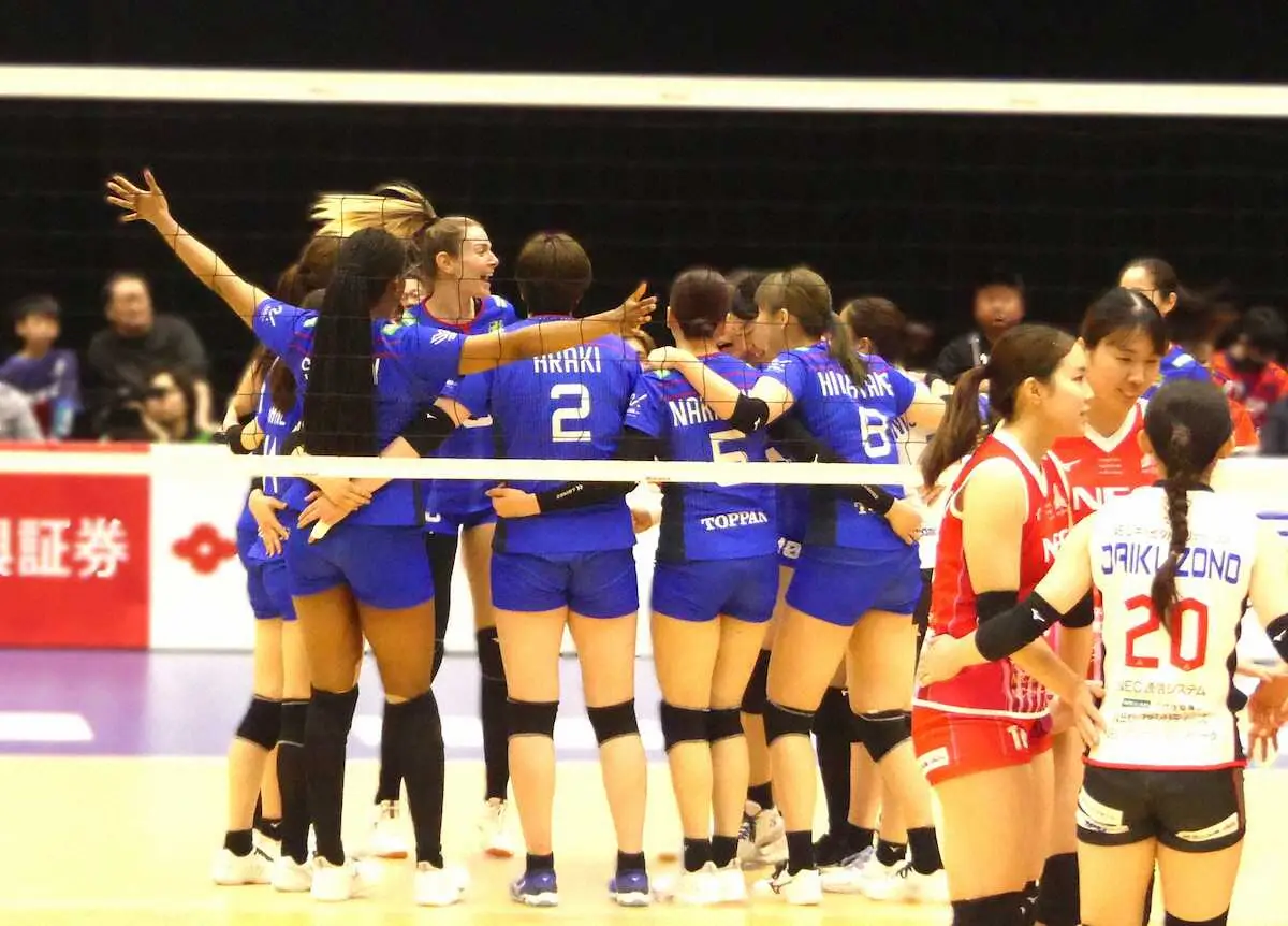 【画像・写真】【SVリーグ】SAGA久光が逆王手　荒木彩花「勝ちきってファイナルにつなげる」NEC川崎を圧倒