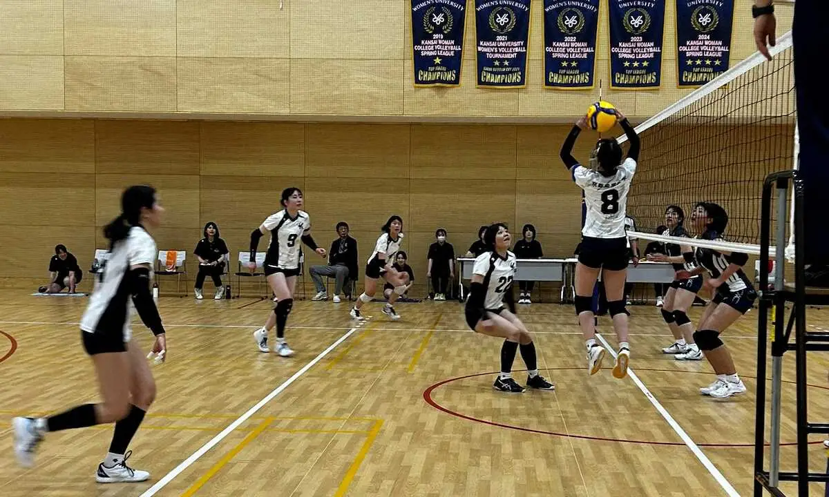 【画像・写真】【関西大学バレー】男子は天理大が開幕から5連勝　女子は関学大が全勝