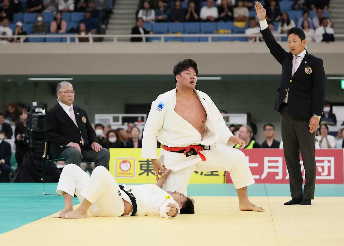 【画像・写真】【柔道全日本選手権】橋本壮市は3回戦敗退　7年ぶり出場で価値ある2勝も