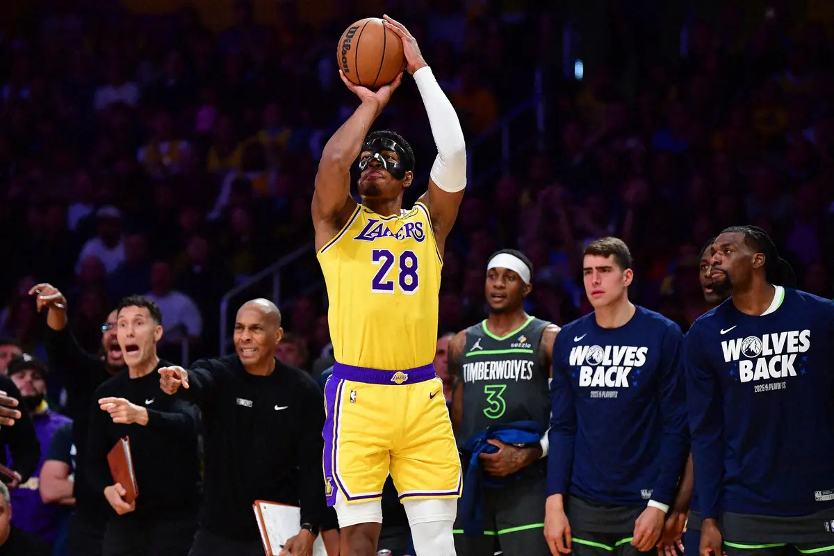 【画像・写真】八村塁　今季最多タイ5本の3P含む23得点も…レイカーズPO1回戦で姿消す「まさか敗退するとは…」