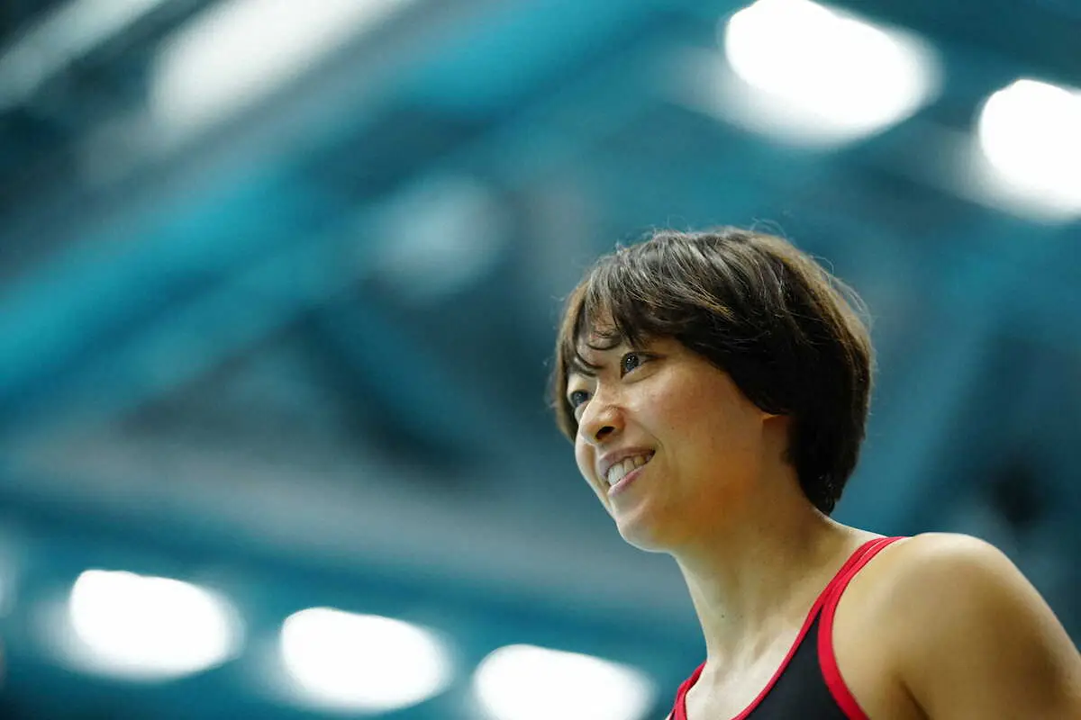 【画像・写真】＜競泳日本代表練習公開＞練習する鈴木聡美（撮影・小海途　良幹）