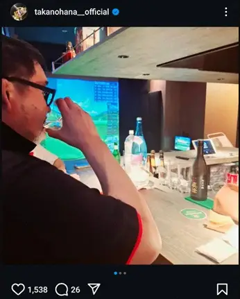 【画像・写真】元横綱・貴乃花光司氏インスタグラム（＠takanohana__official）から