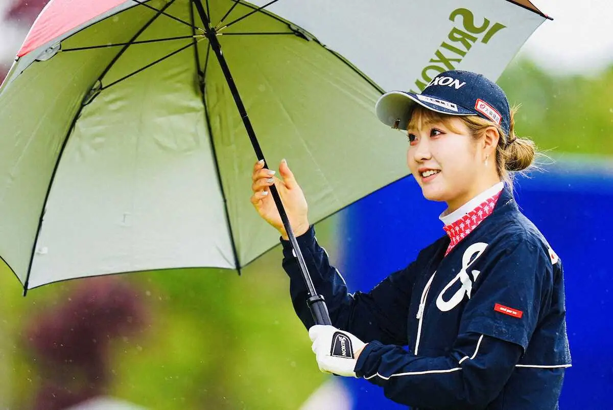 【画像・写真】初日は悪天候のため中断　女子ゴルフ　パナソニック・オープン