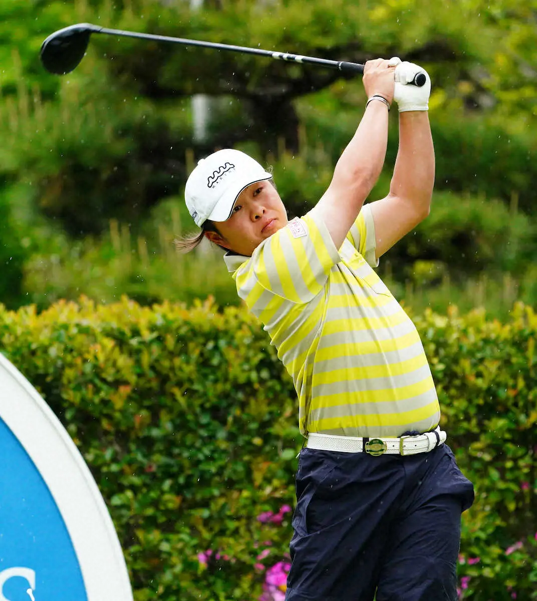 【画像・写真】今野大喜が通算4アンダーで暫定首位　日没のためサスペンデッド　中日クラウンズ第2日