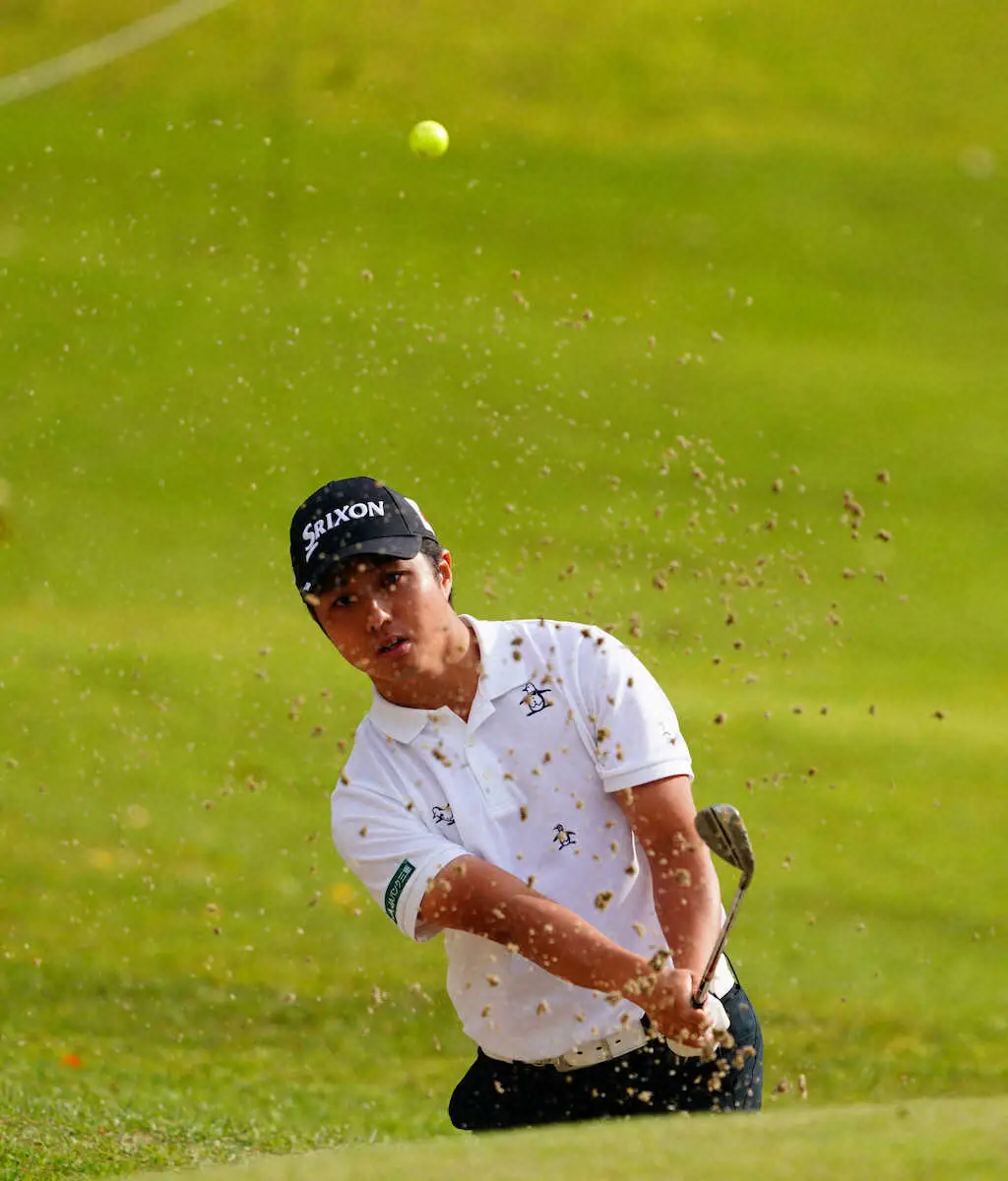 【画像・写真】【男子ゴルフ】暫定4位の発多ヤマト「流れ崩さずに最後まで終われた」