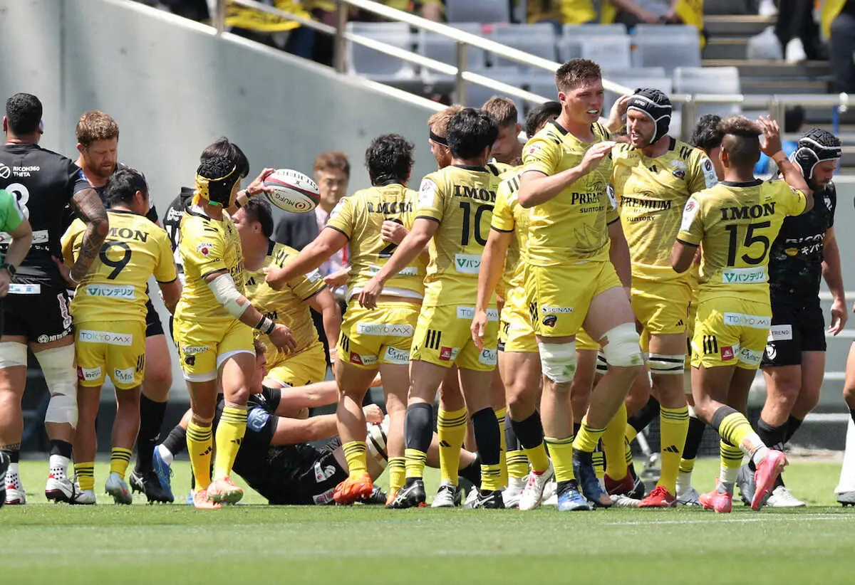 【画像・写真】【リーグワン】東京SGが4季連続POに“王手”あす4日にも進出決定　BR東京に43―34