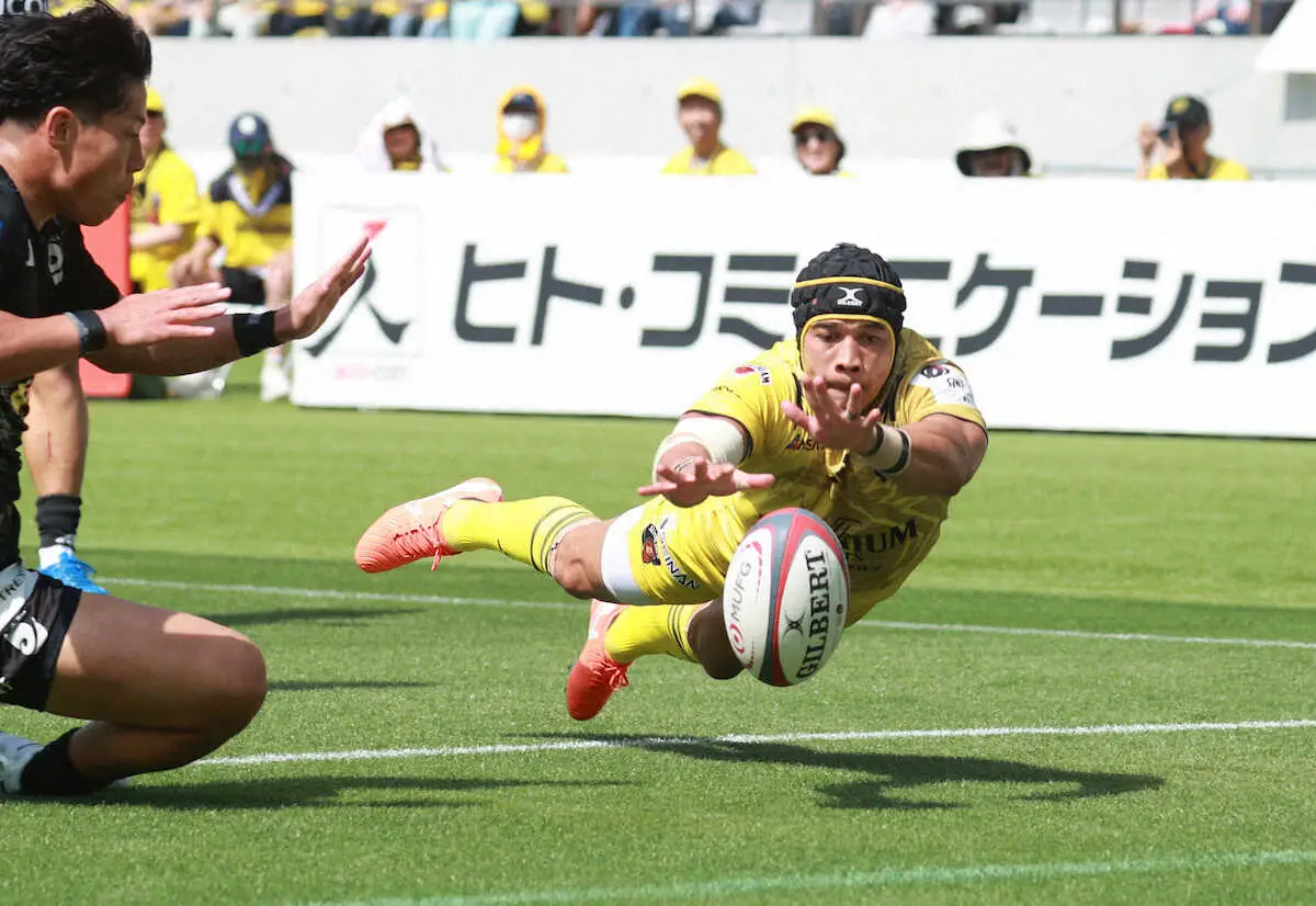 【画像・写真】【リーグワン】東京SG・コルビが神業トライでPOM「トライになるとは思っていなかった」