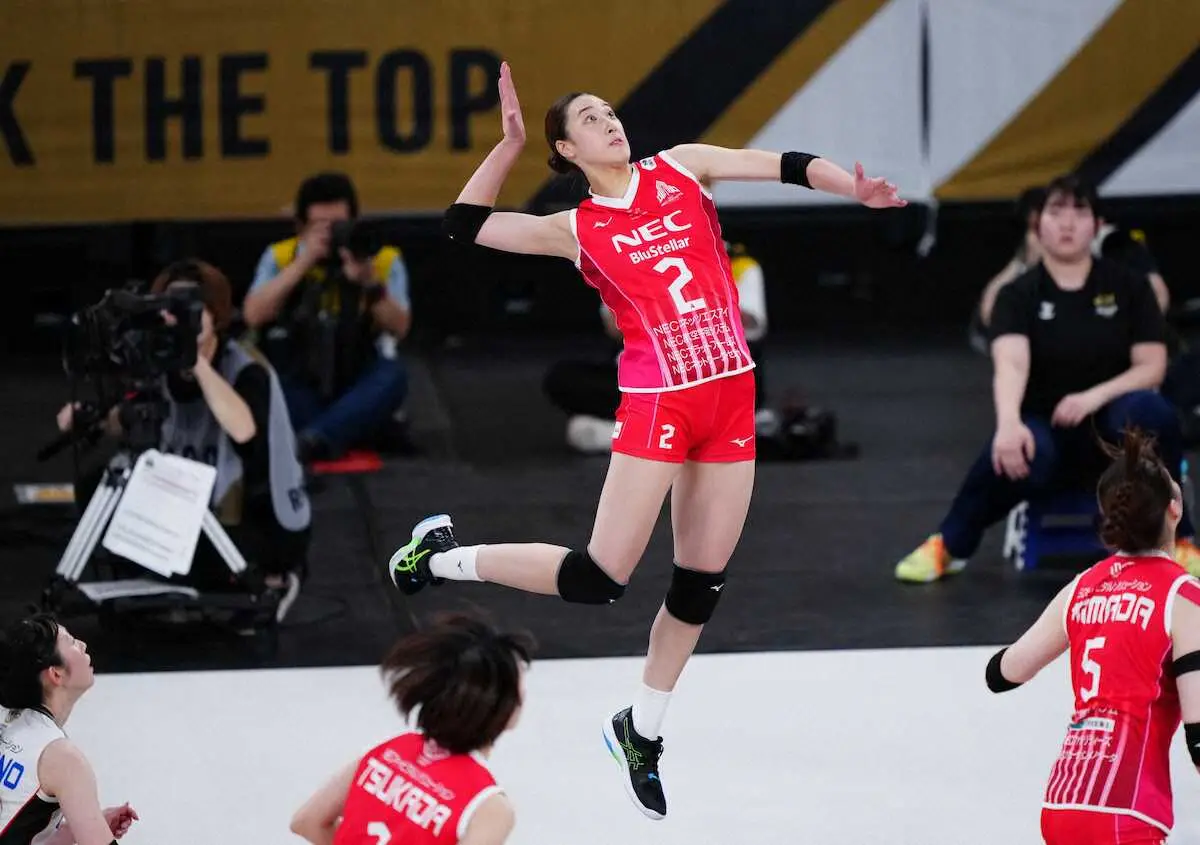 【画像・写真】【SVリーグ】NEC川崎、初代女王逃し涙…驚異の粘りも及ばず2日連続ストレート負け　3連覇も夢散