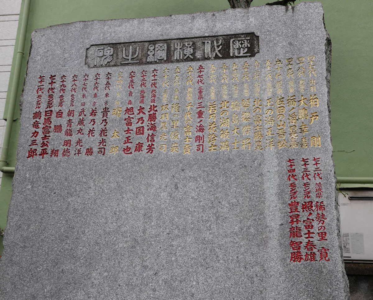 【画像・写真】豊昇龍　野見宿禰神社で土俵入り「今場所、ケガがないように祈って…」　初日は若隆景と対戦「気にしない」