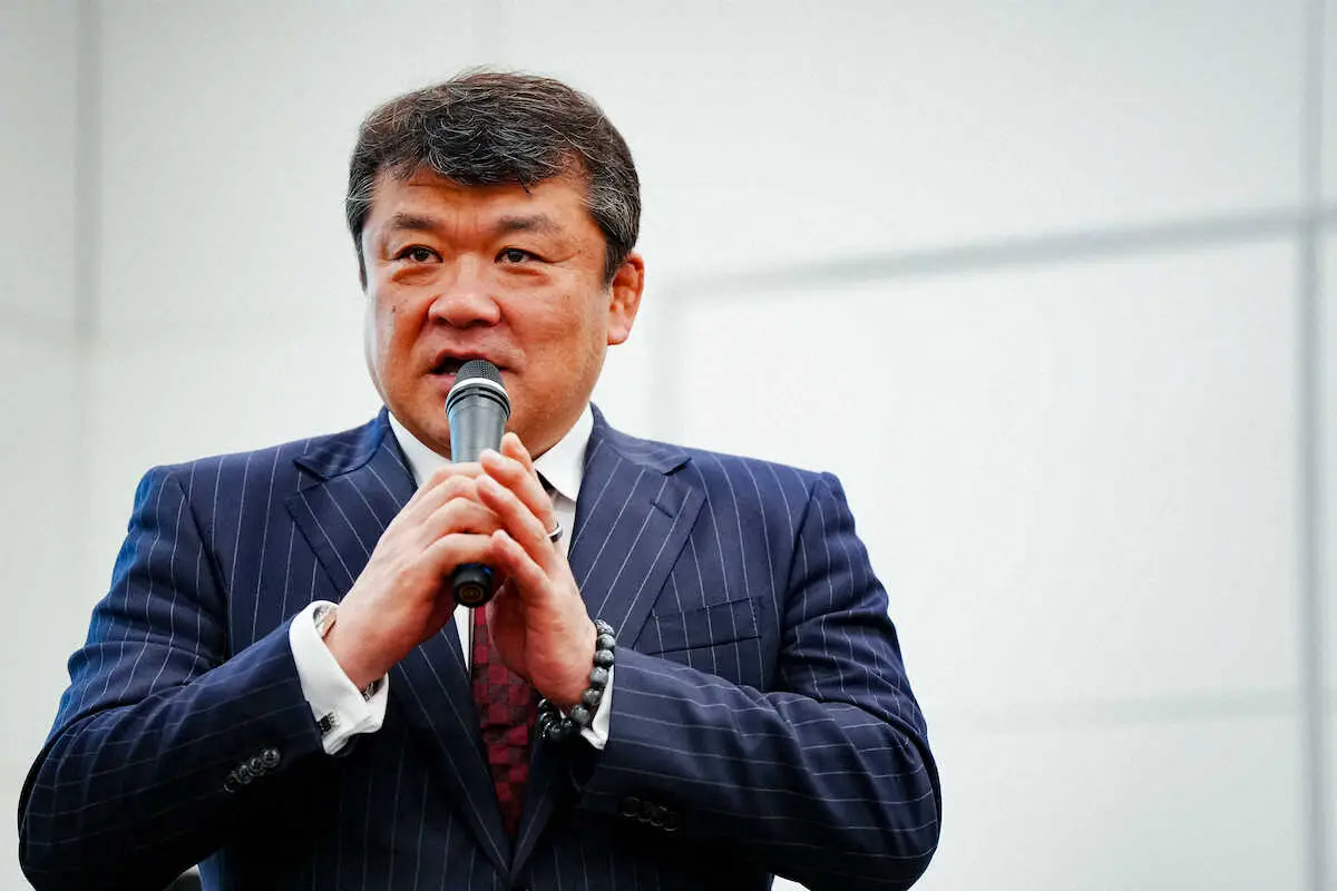 【画像・写真】【柔道】パーク24の吉田秀彦総監督「結果でしか恩返しできない。期待して待っていて」世界選手権壮行会