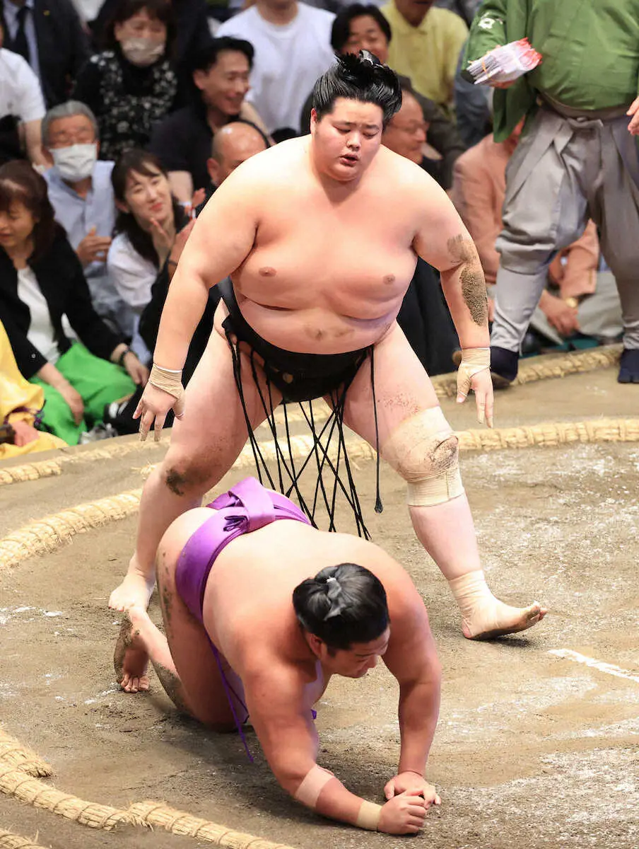 【画像・写真】【玉ノ井親方　視点】琴桜は復調の兆しが見える気迫の相撲だった
