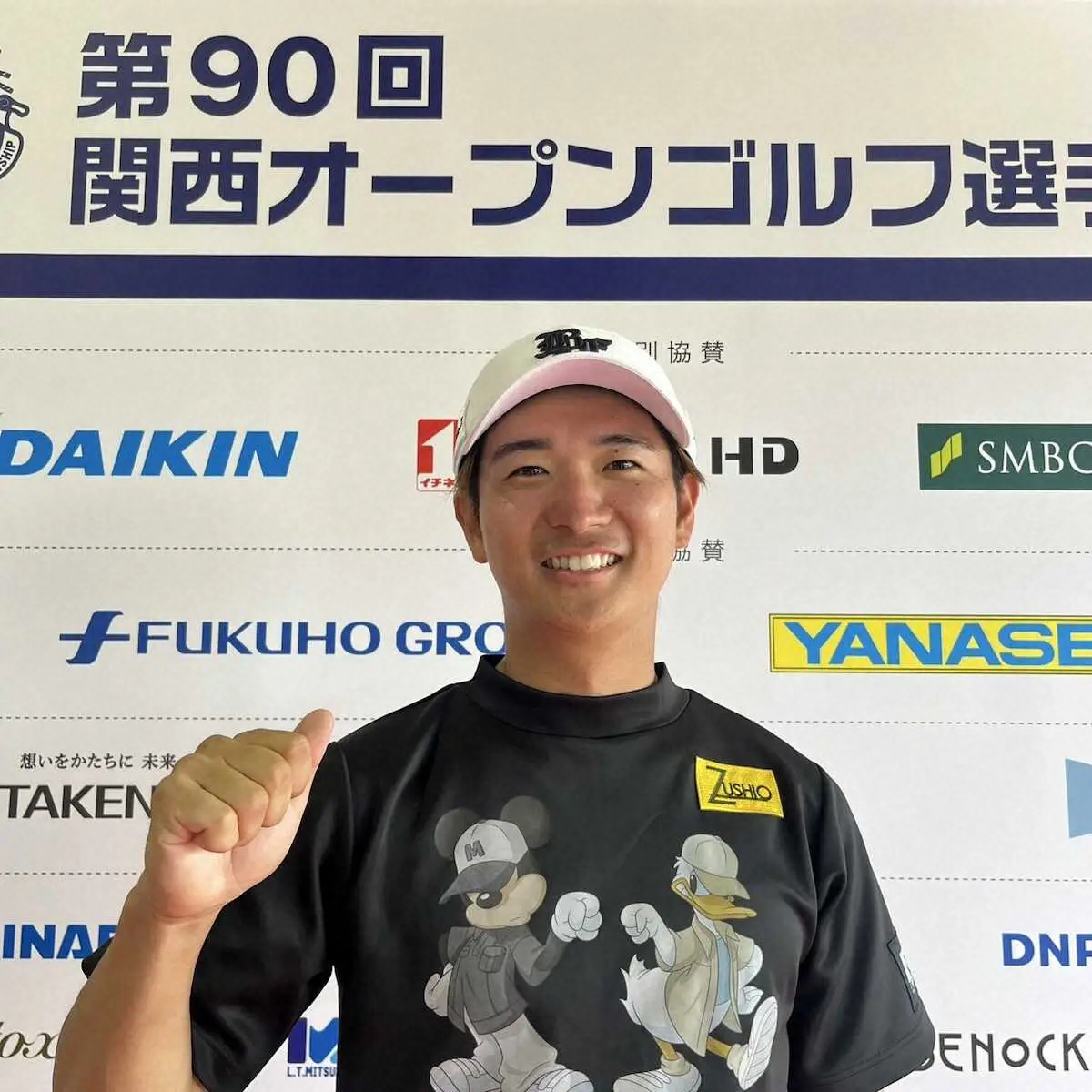 【画像・写真】【男子ゴルフ】元ディレクター鈴木海斗　初の予選通過　プロ2戦目で初Vなら松山に並ぶ