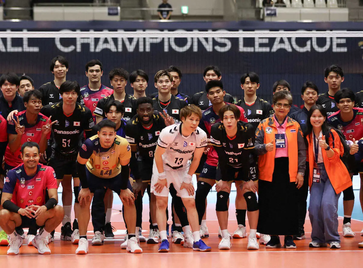 【画像・写真】【バレーボール】大阪BがACL準決勝進出　大会直前に加入した大塚「違和感なくやれた」