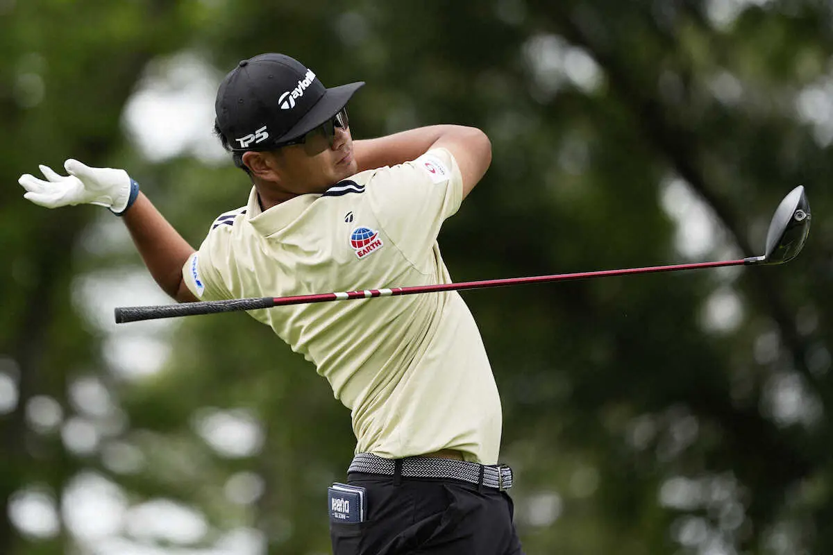 【画像・写真】【全米プロ】久常涼は71　3アンダー暫定12位でホールアウト　第2ラウンド