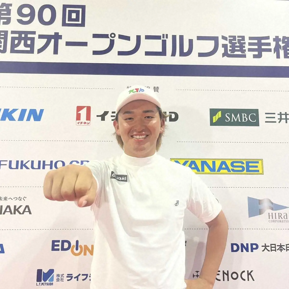 【画像・写真】【男子ゴルフ】初V狙う金子駆大　首位で最終日へ　関西オープン第3日