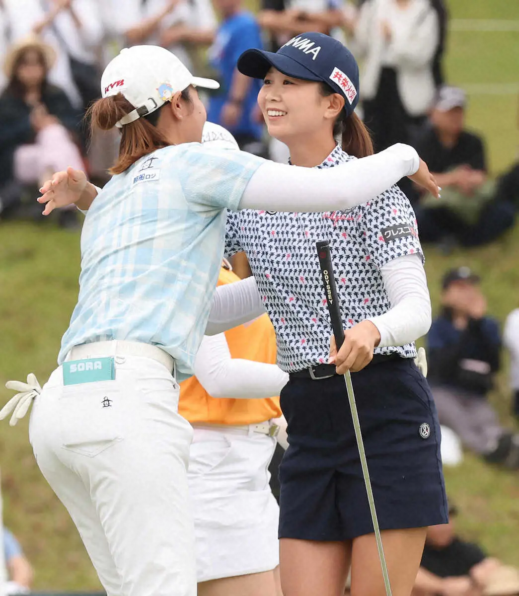 【画像・写真】金沢志奈「自分自身はいいプレーできた」　1打リードの18番で逆転許し初優勝逃す