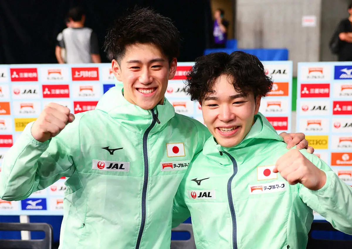 【画像・写真】【体操NHK杯】男子個人総合はパリ王者の岡が連覇！東京五輪王者の2位・橋本とともに世界選手権代表決定