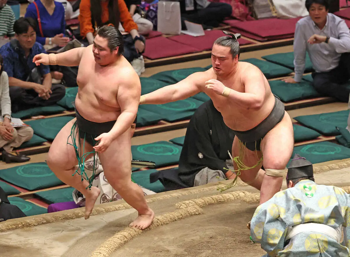 【画像・写真】大辻　幕下で全勝対決制す　「もう帰ってくるな」　玉鷲からの激励を胸に再十両決定的