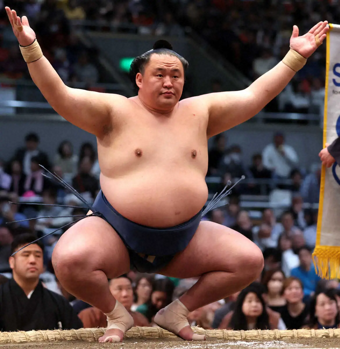 【画像・写真】玉鷲が歴代10位、寺尾の通算勝星数860に並ぶ　初土俵からの連続出場が歴代1位の鉄人