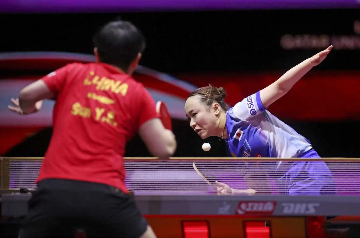 【画像・写真】【卓球】伊藤美誠は銅メダル　「自分らしさを出せなかった」世界女王・孫穎莎にストレート完敗…