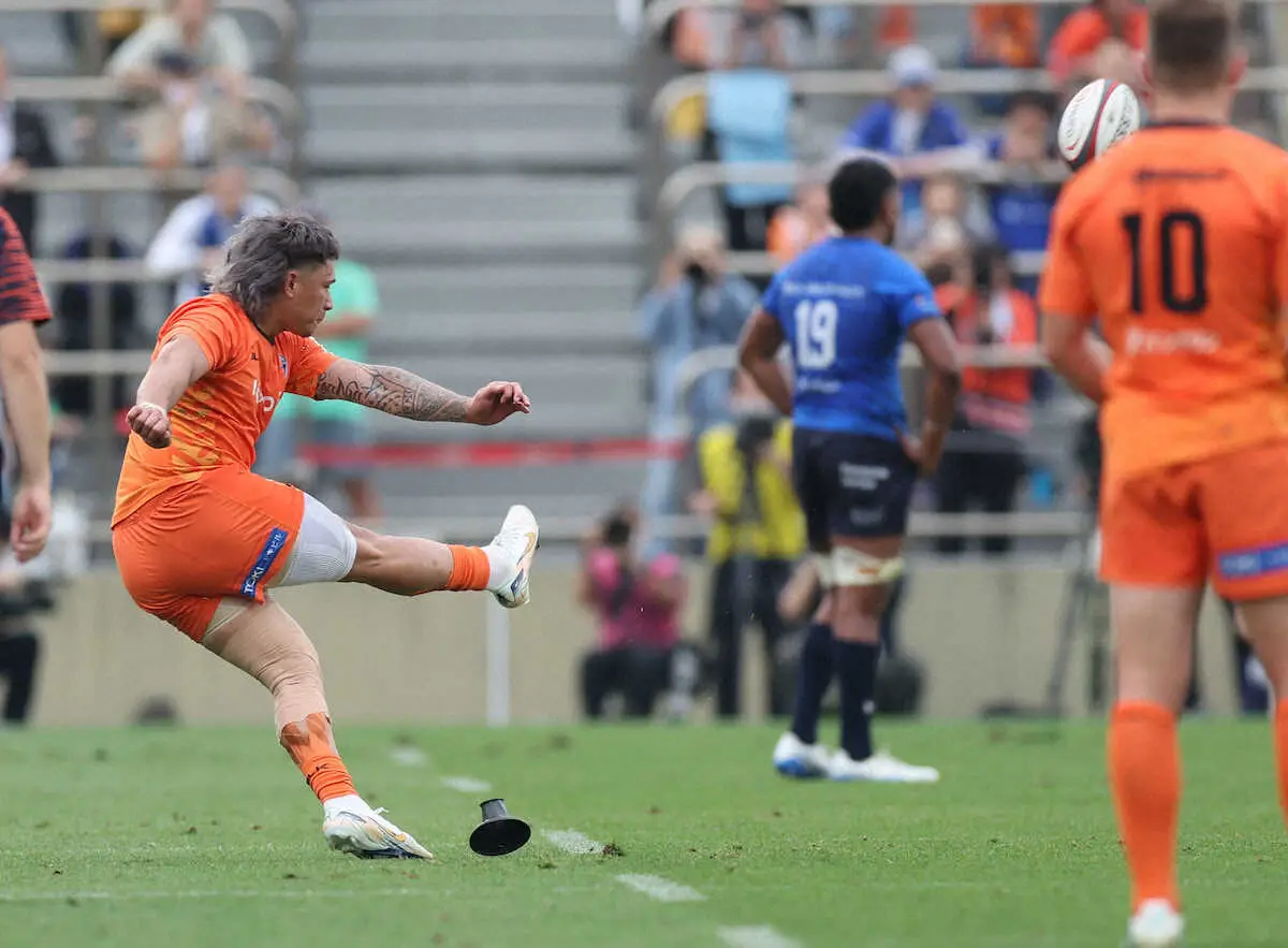 【画像・写真】【リーグワン】東京ベイのWTBヴァイレア「100％決める気持ち」ロングPG2本で決勝進出に貢献