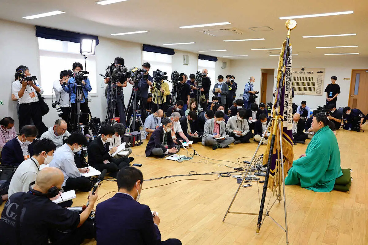 【画像・写真】大の里　横綱へ「追求」　横審が満場一致で推薦　28日誕生　伝達式口上も注目