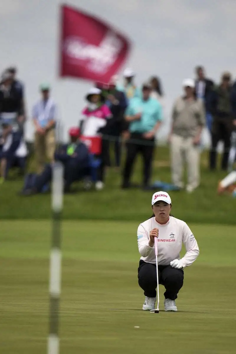 【画像・写真】米ツアー本格参戦初年度の2人が好発進　竹田麗央は68で首位、岩井千怜は1打差7位