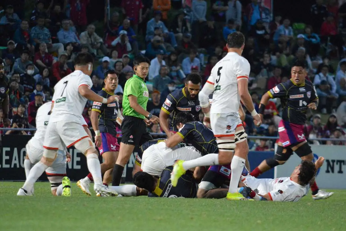 【画像・写真】【リーグワン】三重が1部残留決定　入れ替え戦に2連勝　花園は2季ぶり昇格ならず