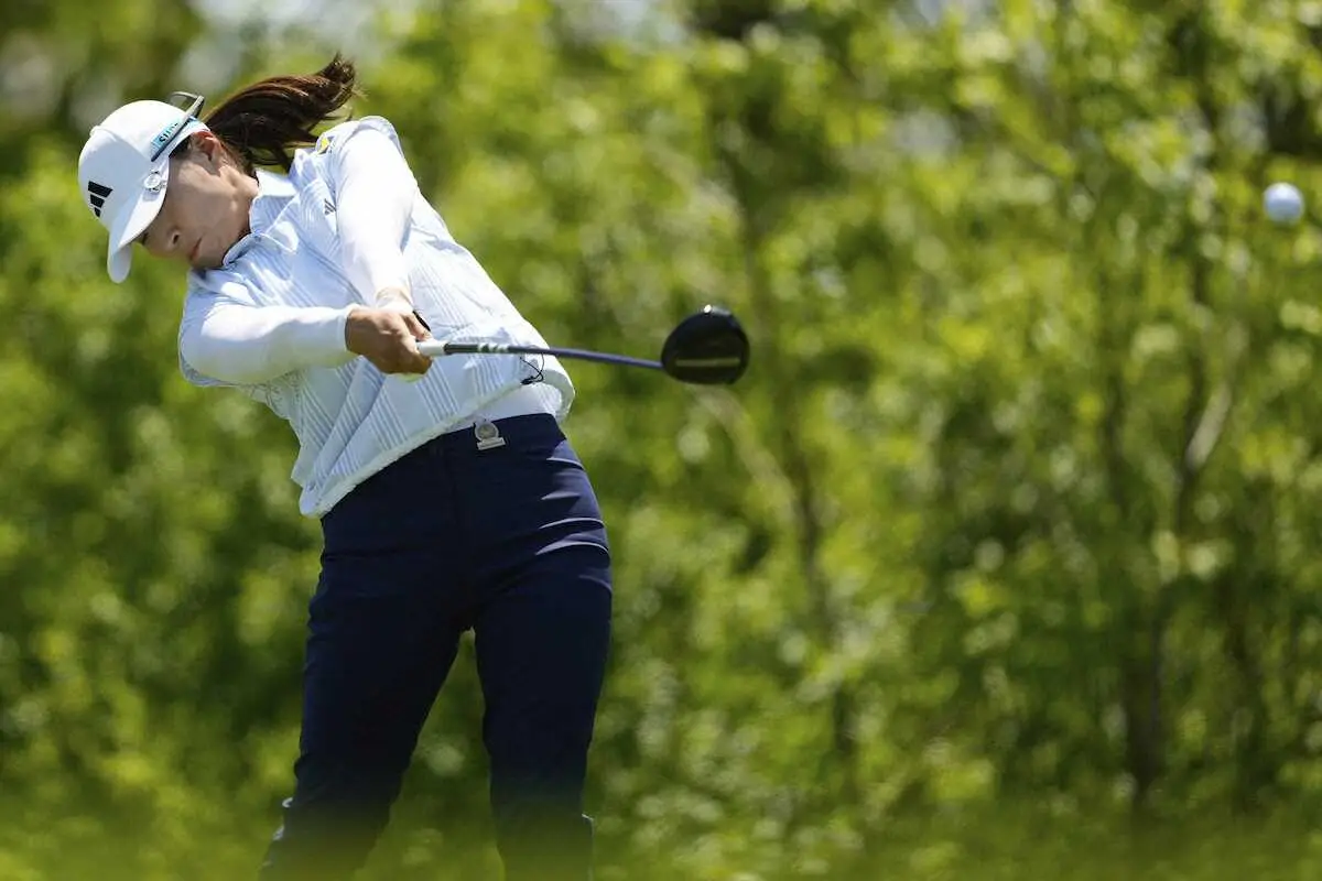 【画像・写真】【全米女子OP】渋野日向子「去年より勝ちたい気持ち強い」前回大会と同じ2打差で最終日へ