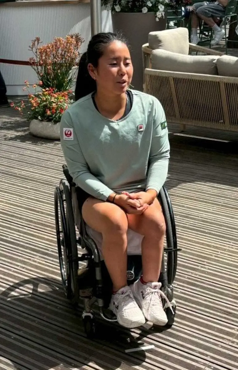 【画像・写真】【全仏OP】小田凱人「めちゃくちゃ楽しみ」上地結衣「難しい試合になる」3日から車いす部門スタート