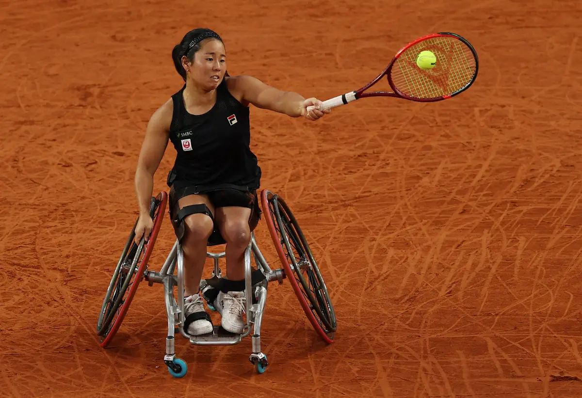 【画像・写真】【全仏OP】上地結衣が5年ぶり“赤土制覇”で単複2冠！　「次のウィンブルドンが大一番」初V狙う