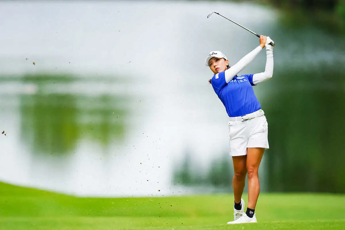 【画像・写真】【女子ゴルフ】宮田成華　初V王手「気は抜けない」高校の後輩・稲垣からも刺激