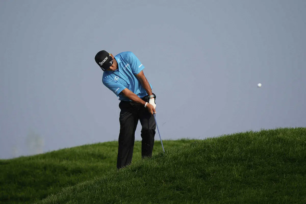 【画像・写真】【全米OP】松山英樹は3オーバーでハーフターン　バーディーなしの3ボギー　メジャー第3戦が開幕