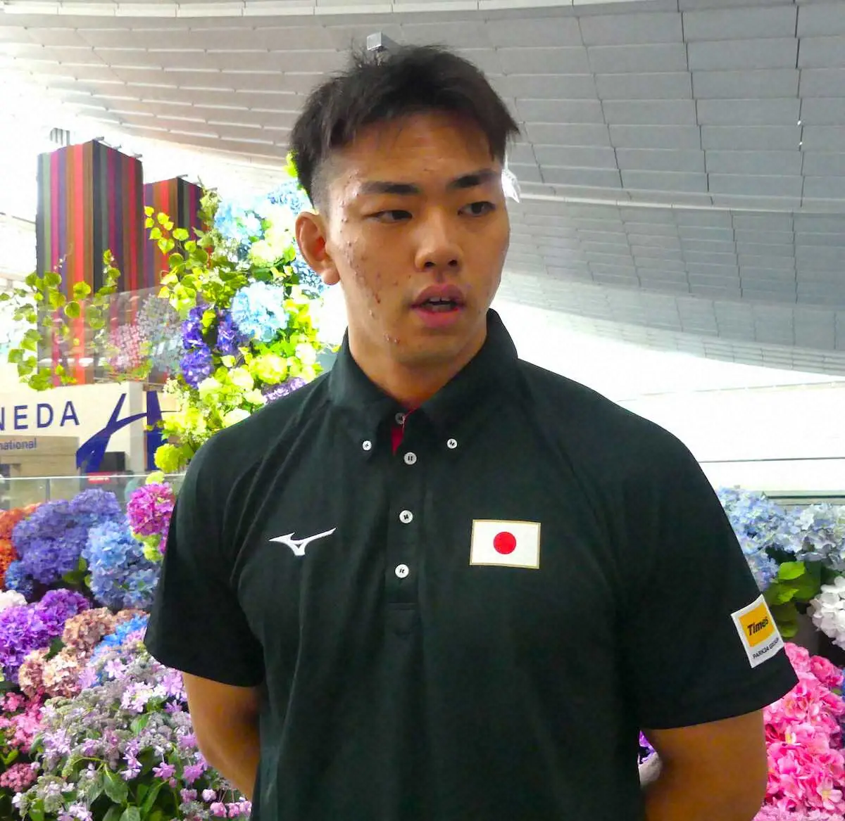 【画像・写真】【柔道】新井道大「自分が1番手として」100キロ級でウルフの“後継者”に　今回は珍しく？体調万全