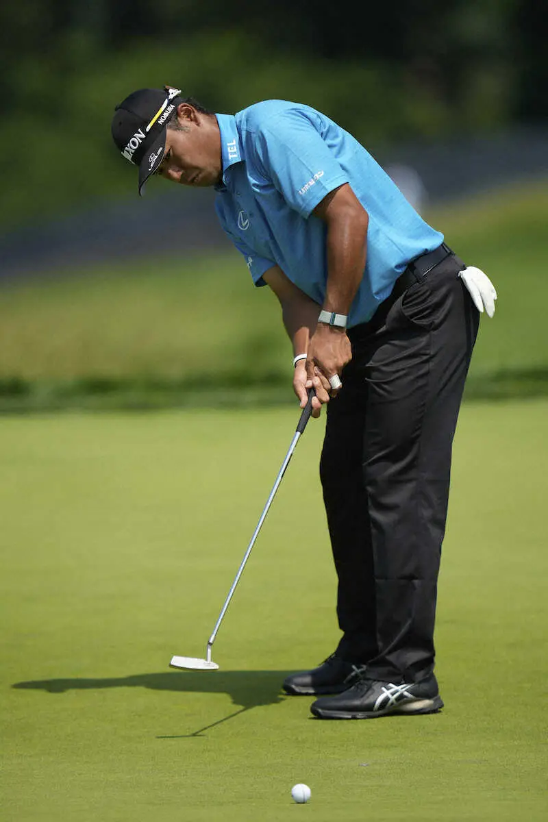 【画像・写真】【全米OP】松山は8打差62位発進　デシャンボー、シェフラーは49位　スポーンが単独首位