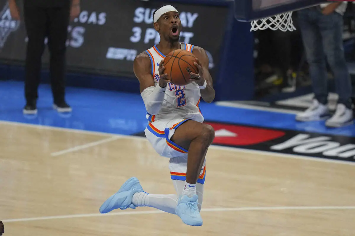 【画像・写真】【NBA】サンダー　46年ぶり2度目の優勝へ王手！ジェイレン・ウィリアムズが40得点の大爆発