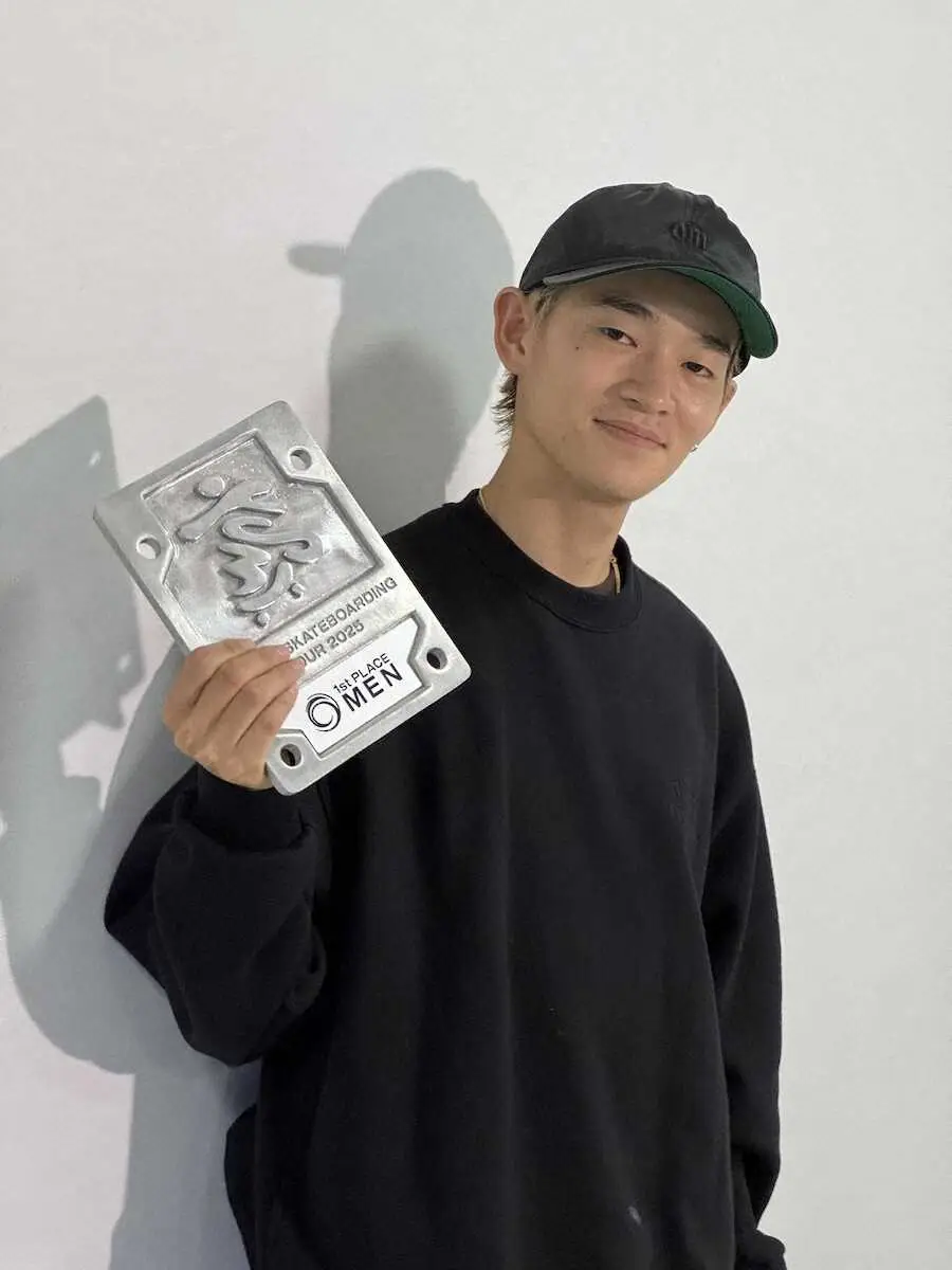 【画像・写真】【スケボー】新フォーマット初代王者の白井空良「以前と違う課題が出てきた」ランの比重高く「つらいな」