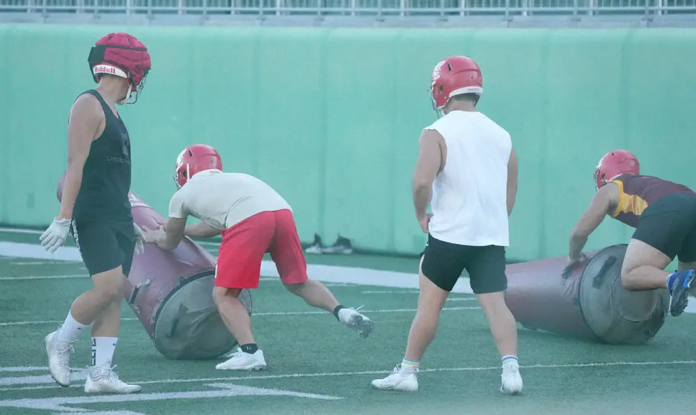 【画像・写真】日大アメフト部　今秋の公式戦から復帰へ　「有志の会」で関東学生アメフト連盟加盟、2部リーグに