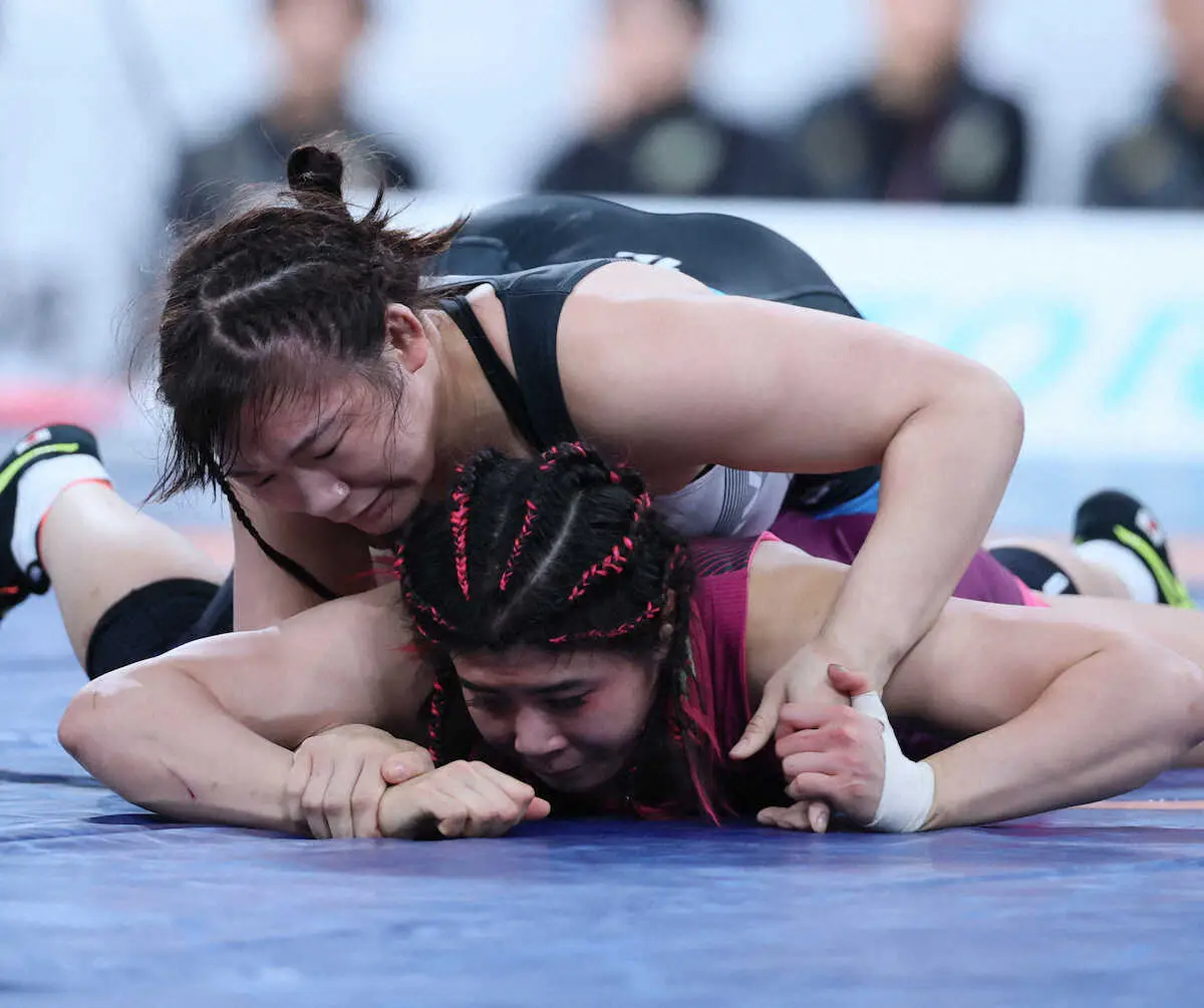 【画像・写真】【レスリング明治杯】元木咲良の“0・17秒”大逆転劇で世界代表に内定「絶対チャンスがあると」