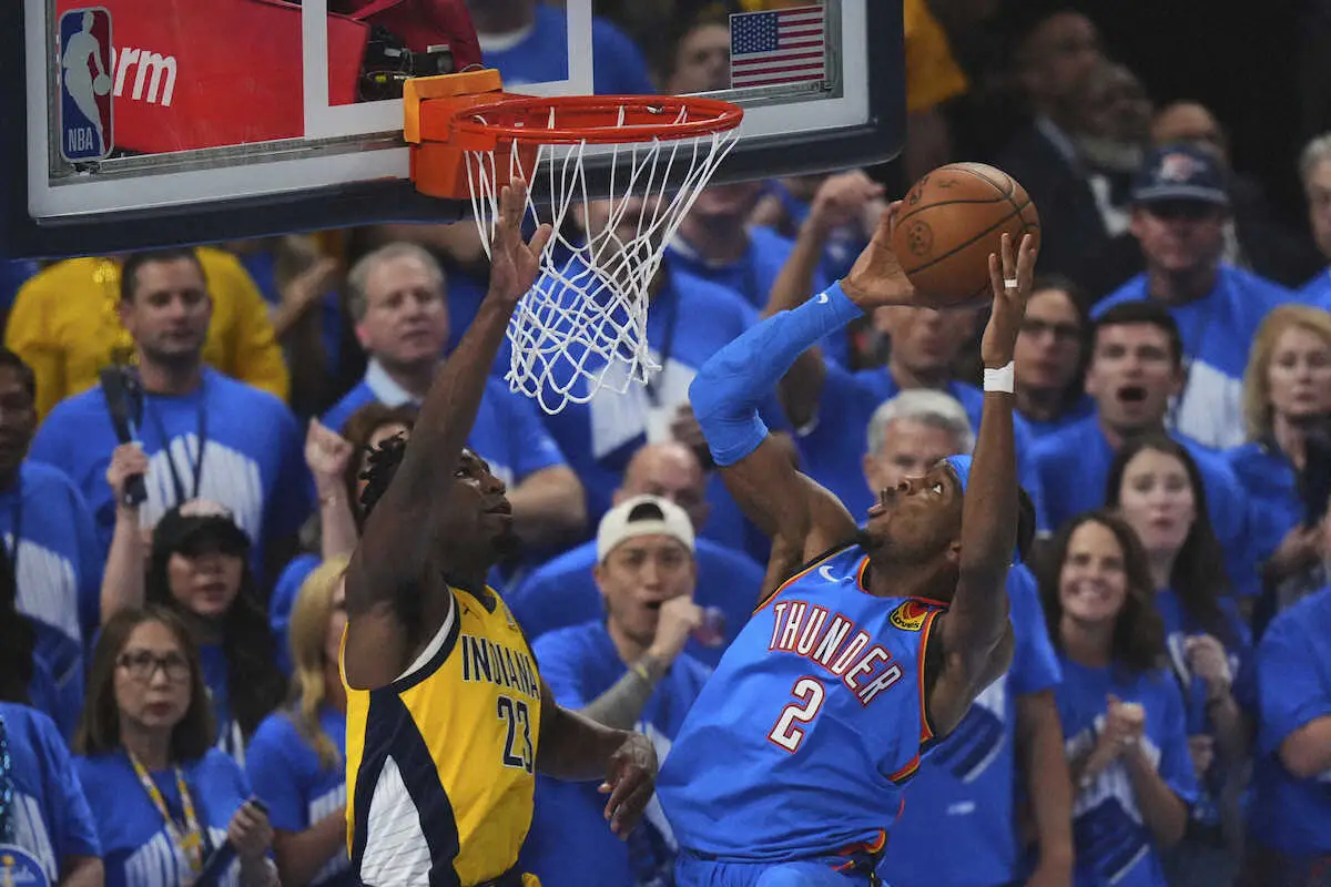 【画像・写真】【NBA】サンダー46年ぶり2度目の優勝！シェイがシーズンに続いてファイナルでもMVP「楽しかった」