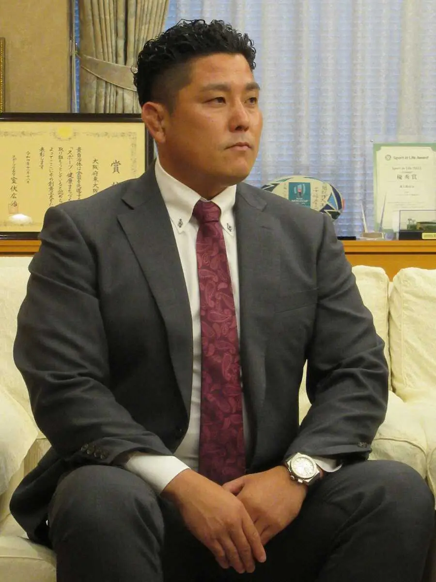 【画像・写真】【リーグワン】花園の太田春樹新監督「目標は1部必達」と所信表明　「まずはディフェンスを鍛える」