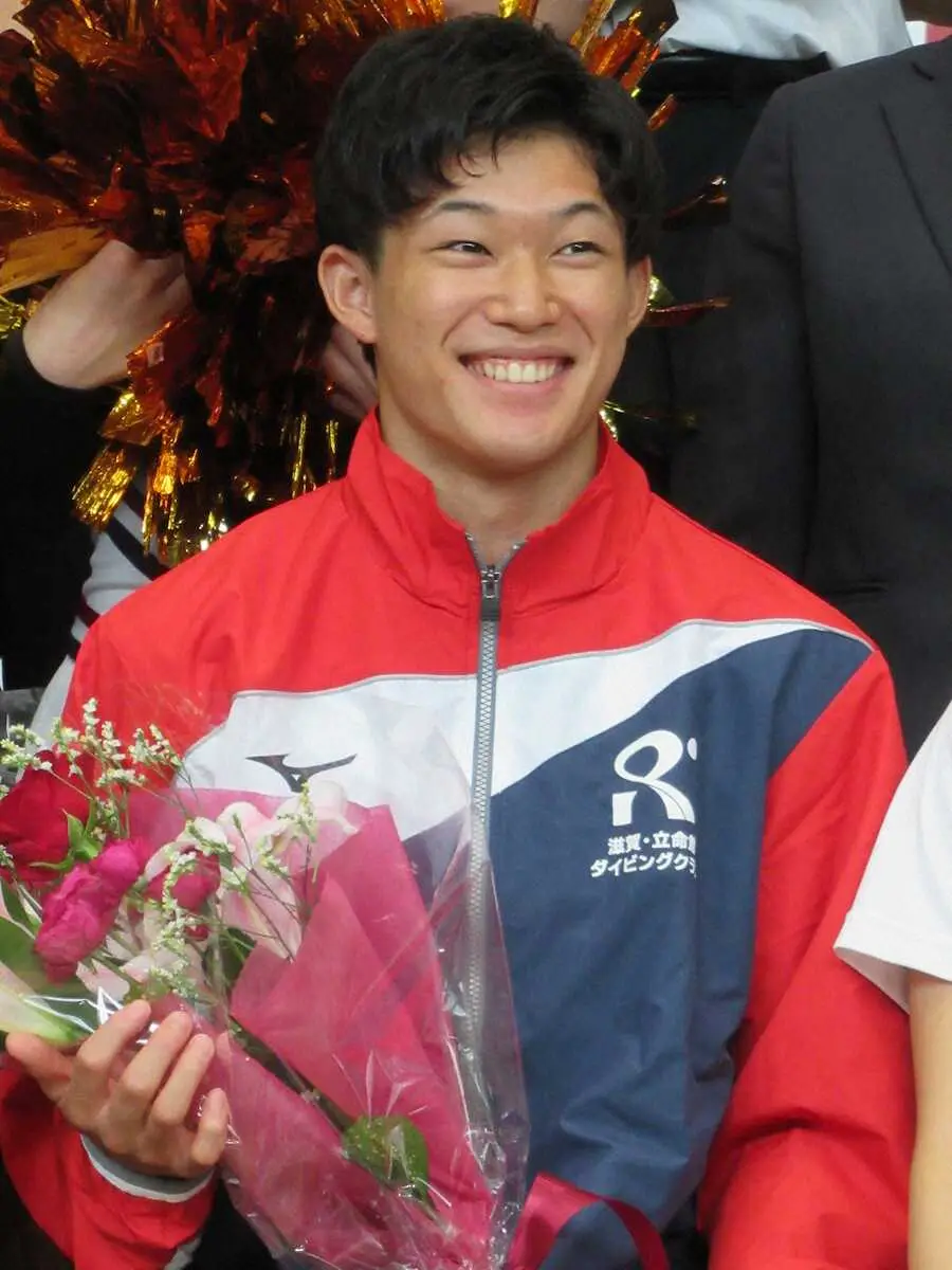 【画像・写真】【飛び込み】玉井陸斗、3度目の世界水泳へ「金メダルが目標」　一人暮らしの大学生活も充実