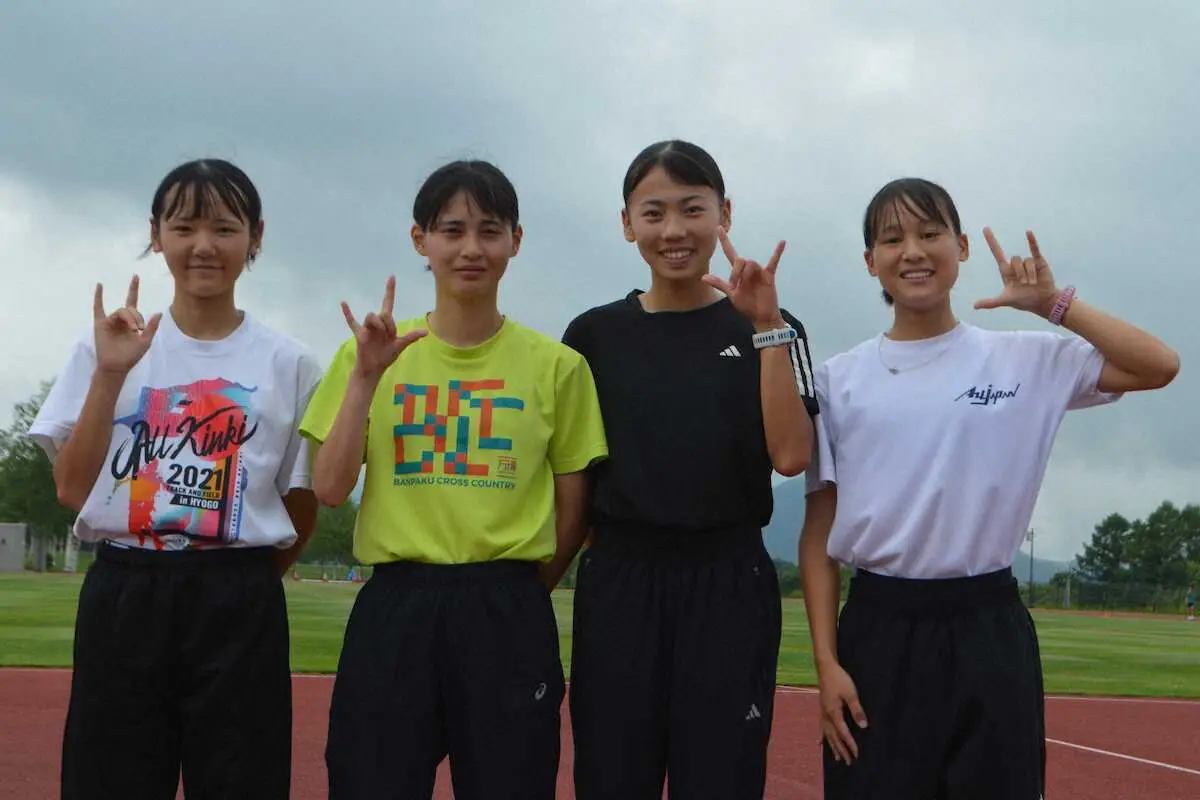 【画像・写真】【陸上】久保凛「レベルを上げられている」　日本選手権に向けて菅平合宿　標高1300mで強化