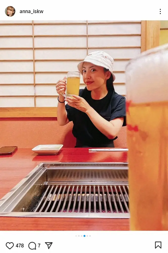【画像・写真】石川あんなのインスタグラム（@anna_iskw）から