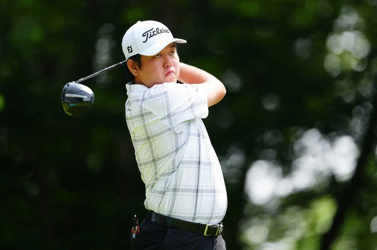 【画像・写真】米沢蓮、川上優大、田中裕基、大岩龍一が7アンダーの64で午前組トップ　雷雨のためサスペンデッドに