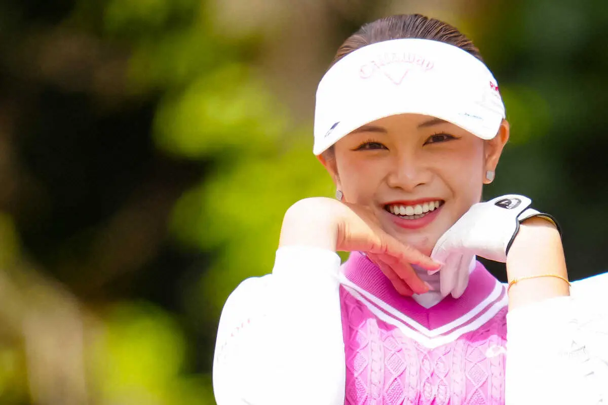 【画像・写真】【女子ゴルフ】河本結が66で単独首位発進　菅沼菜々が67で1打差2位　笹生優花は出遅れ