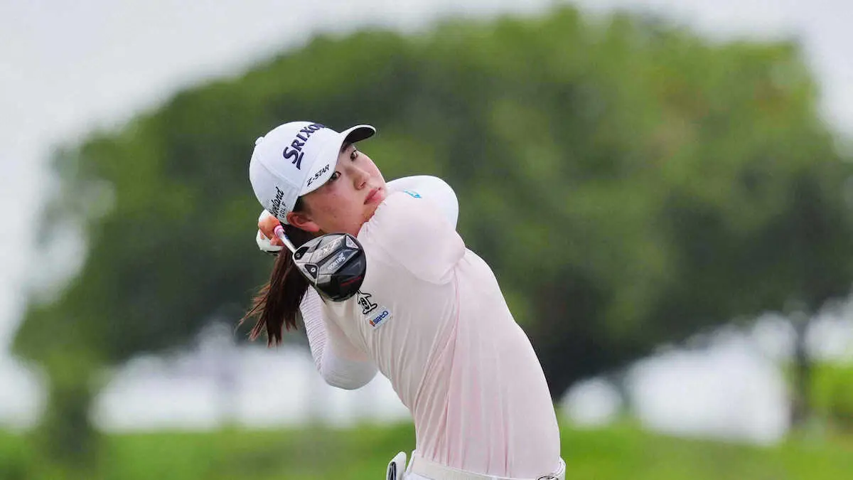 【画像・写真】【米女子ゴルフ】竹田麗央＆山下美夢有組が3打差7位で最終日へ　吉田優利＆馬場咲希組は16位