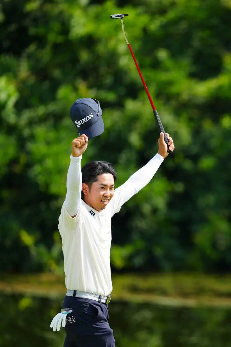 【画像・写真】生源寺龍憲が逆転Vで今季2勝目　「うまく耐えて優勝できた。すごく自信になります」